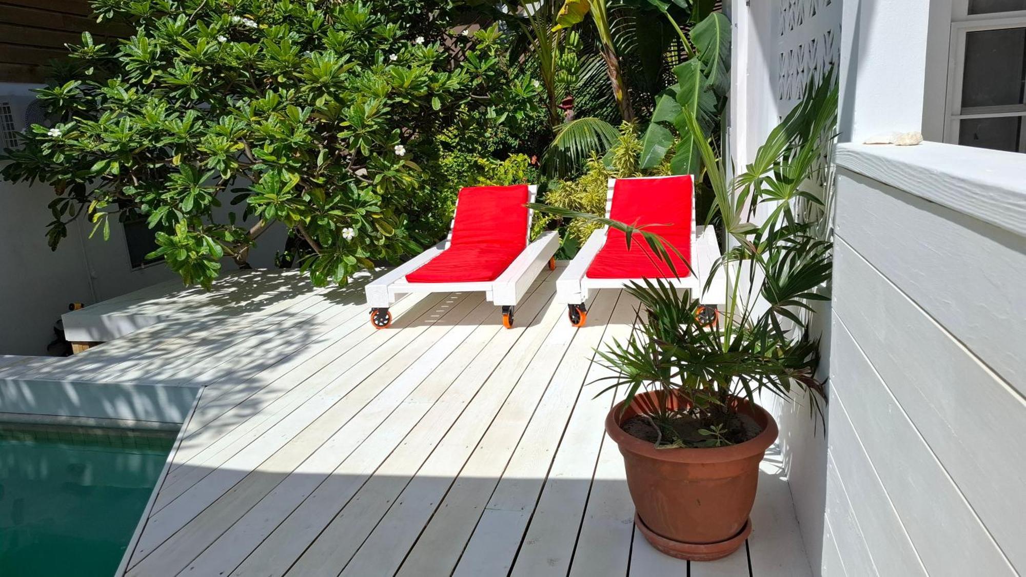 Amanda'S Place Green Studio - Pool And Tropical Garden Caye Caulker Eksteriør billede