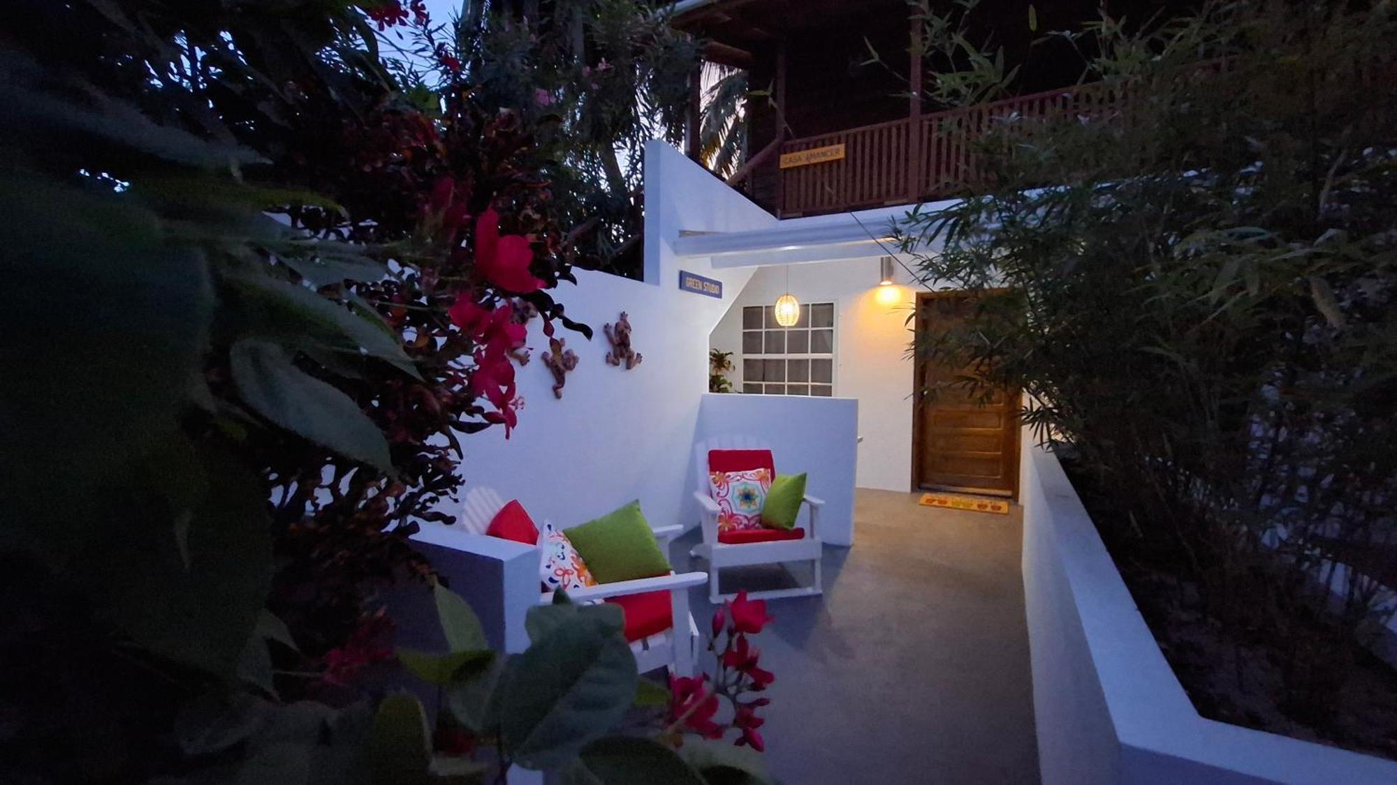 Amanda'S Place Green Studio - Pool And Tropical Garden Caye Caulker Eksteriør billede