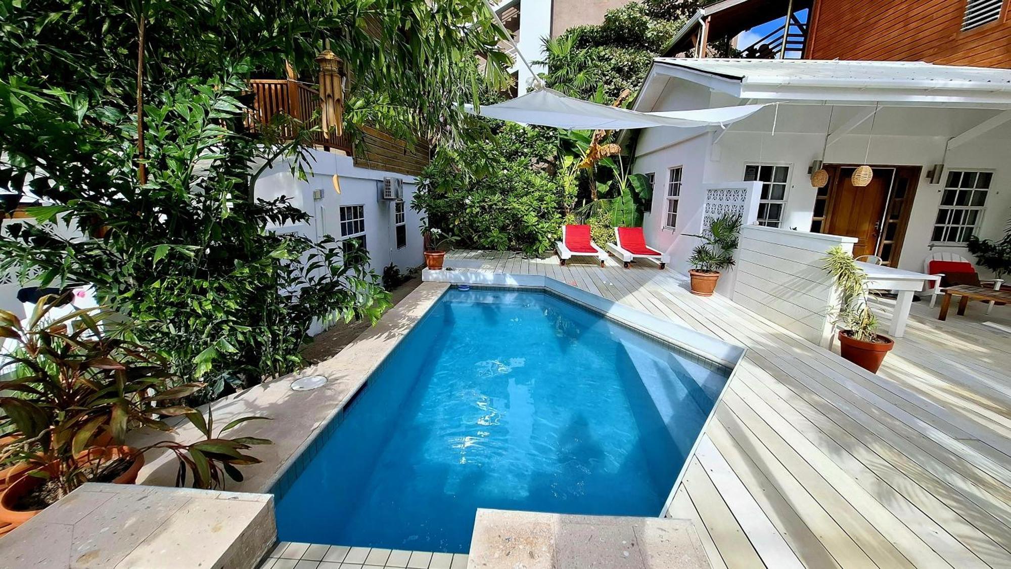 Amanda'S Place Green Studio - Pool And Tropical Garden Caye Caulker Eksteriør billede